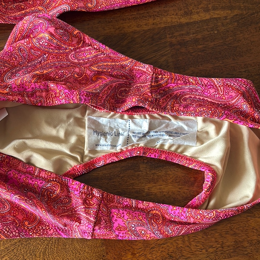 NWT J. Crew Vibrant Paisley Bikini Set top size L bottom size M - Picture 11 of 11